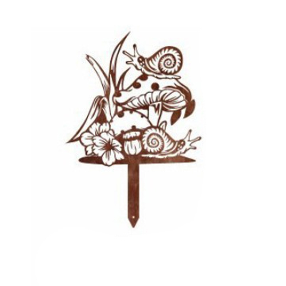 Bonsai Garden Landscape Design - Landscape Decoration Metal Decorative Garden Stakes