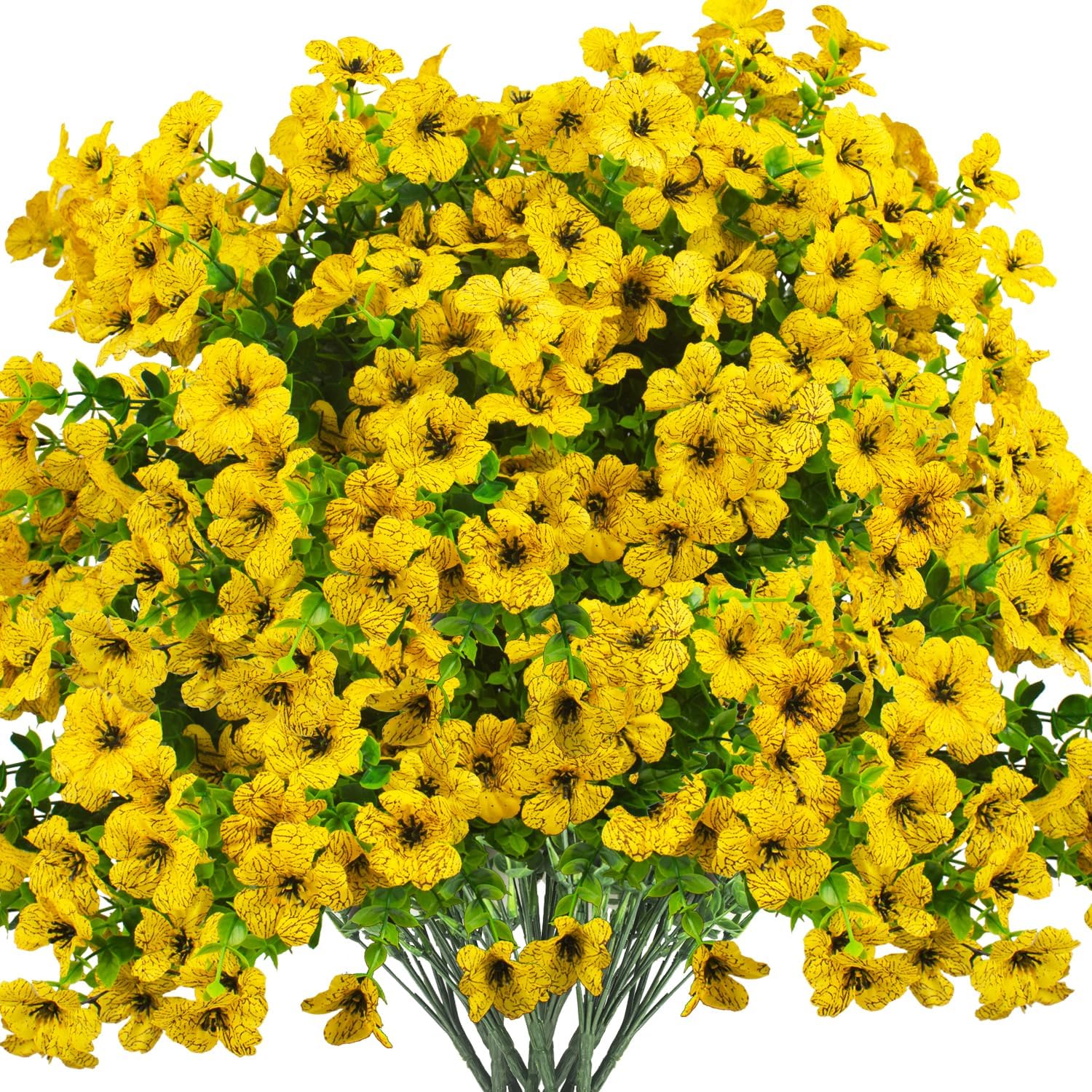 Bonsai Garden Images - 16 Bundles Realistic Yellow Daisy Fake