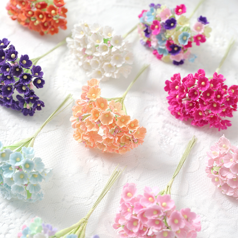 1/3/5Pcs 11cm Artificial Flowe - Bonsai Garden Gift บทวิจารณ์และราคา