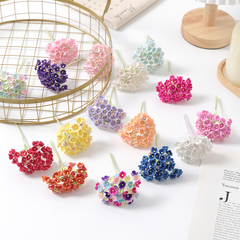 1/3/5Pcs 11cm Artificial Flowe - Bonsai Garden Gift บทวิจารณ์และราคา