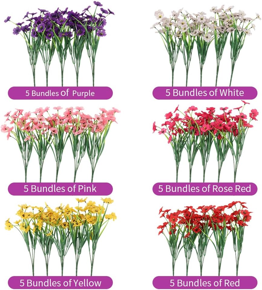 30 Bundles UV Resistant Artifi - Bonsai Garden Images บทวิจารณ์และราคา