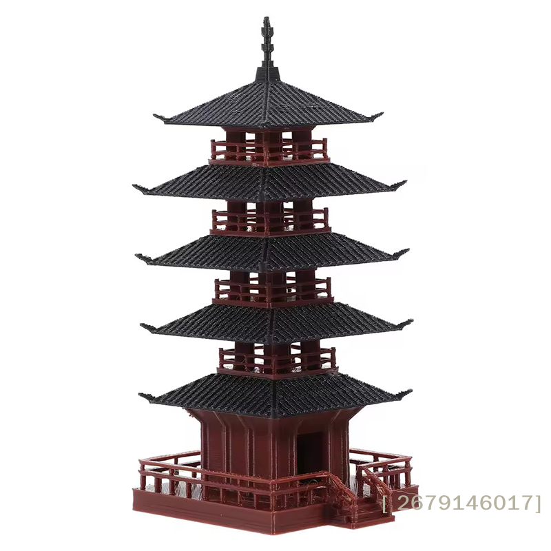 【YY26】Mini Pagoda Statue Chine - Mini Bonsai Zen Garden บทวิจารณ์และราคา