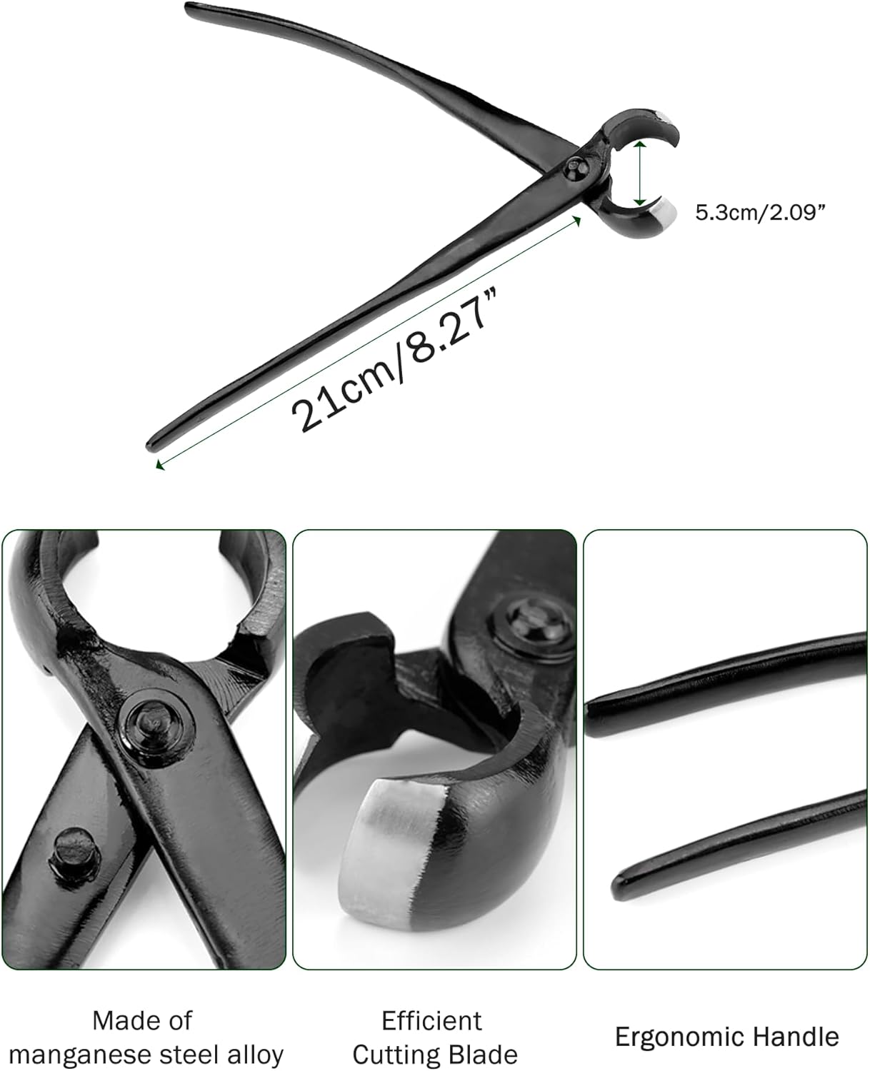 Bonsai Concave Cutter 8.4 Inch - Bonsai Garden Images บทวิจารณ์และราคา