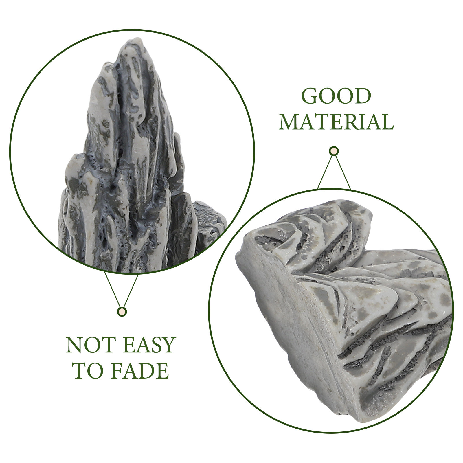 4Pcs Miniature Rockery Decor S - Bonsai Garden Landscape Design บทวิจารณ์และราคา