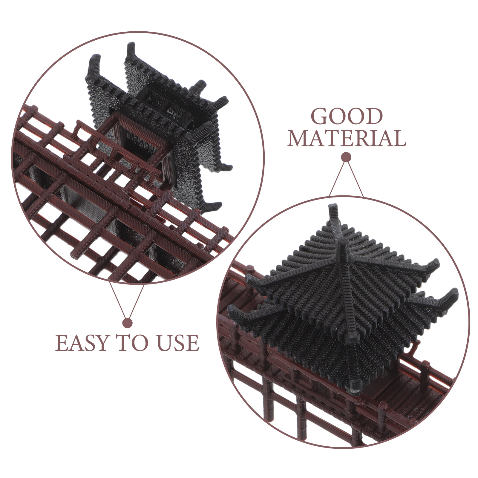 Miniature Chinese Pavilion Bri - Bonsai Garden Landscape Design บทวิจารณ์และราคา