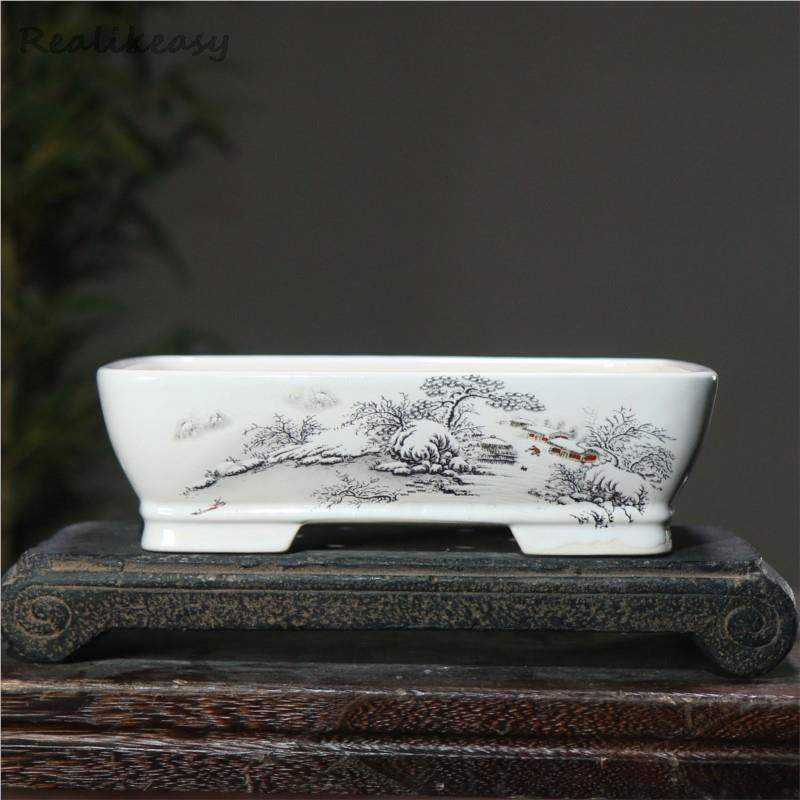 6Size Purple Sand Flower Pot C - Mini Bonsai Zen Garden บทวิจารณ์และราคา