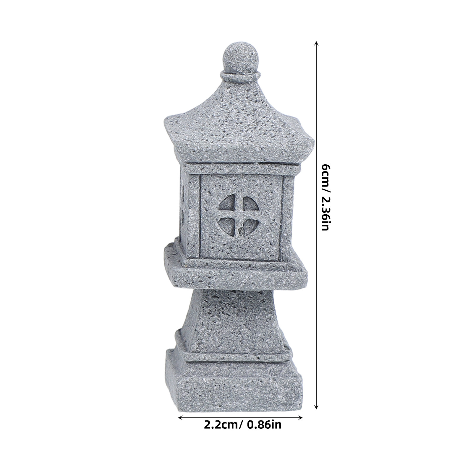 3Pcs Mini Pagoda Garden Statue - Mini Bonsai Zen Garden บทวิจารณ์และราคา