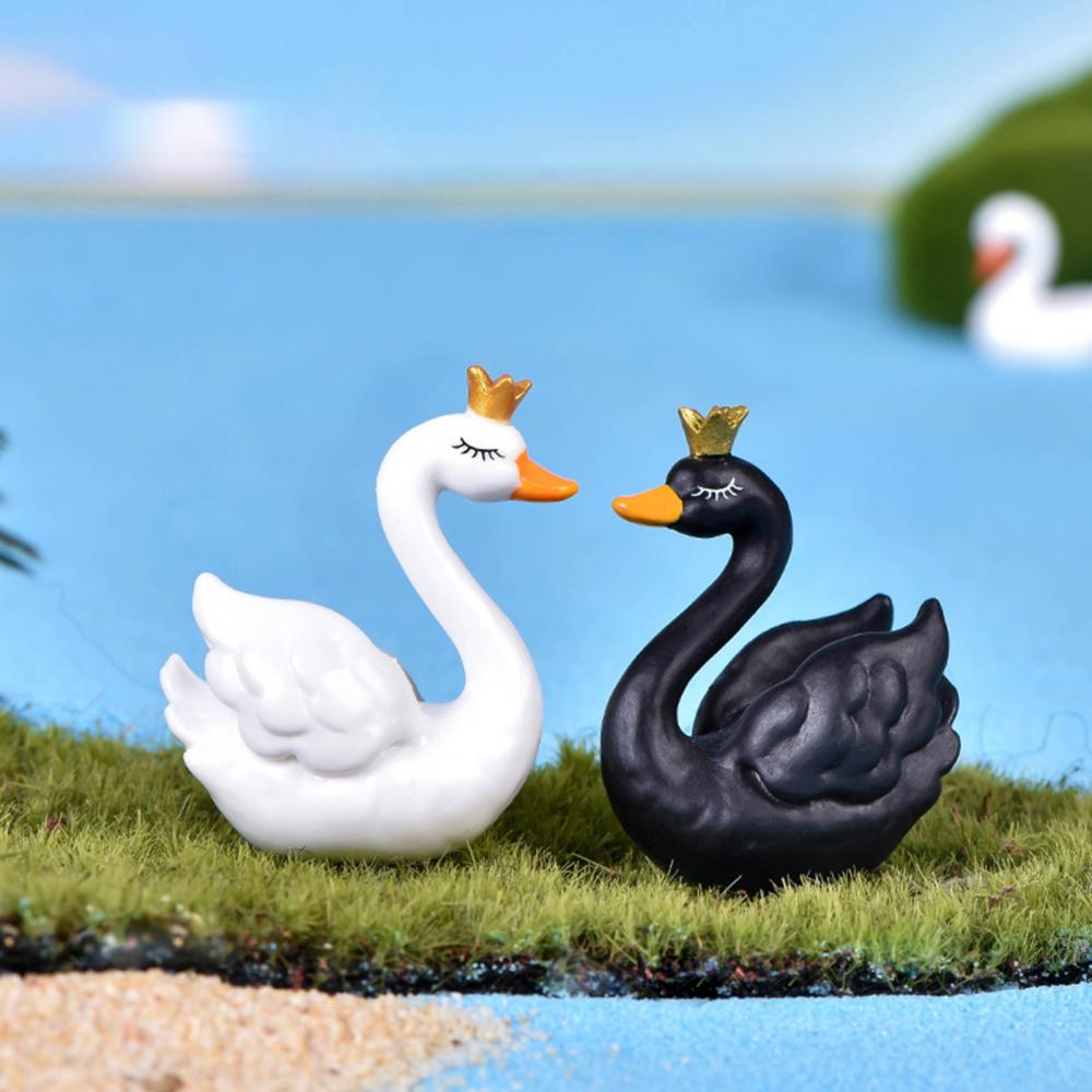 5cm Couple Lovers Swan Mini Cr - Bonsai Garden Gift บทวิจารณ์และราคา