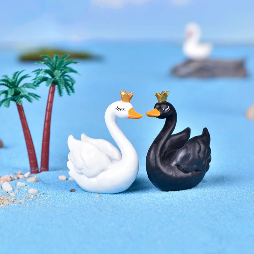 5cm Couple Lovers Swan Mini Cr - Bonsai Garden Gift บทวิจารณ์และราคา