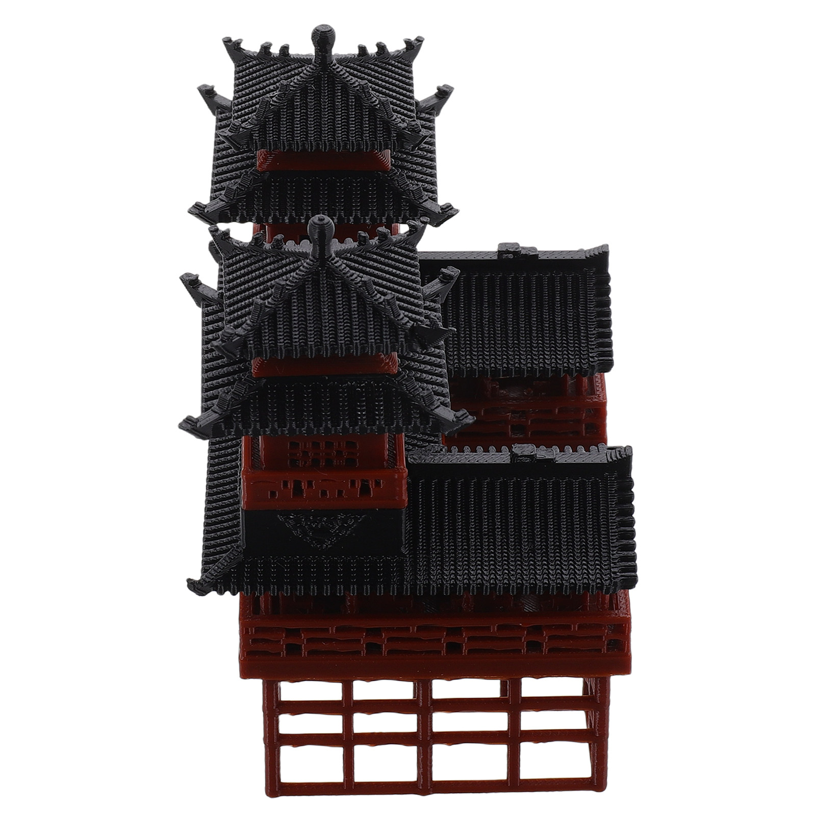Miniature Twin Pagoda Pavilion - Bonsai Garden Landscape Design บทวิจารณ์และราคา