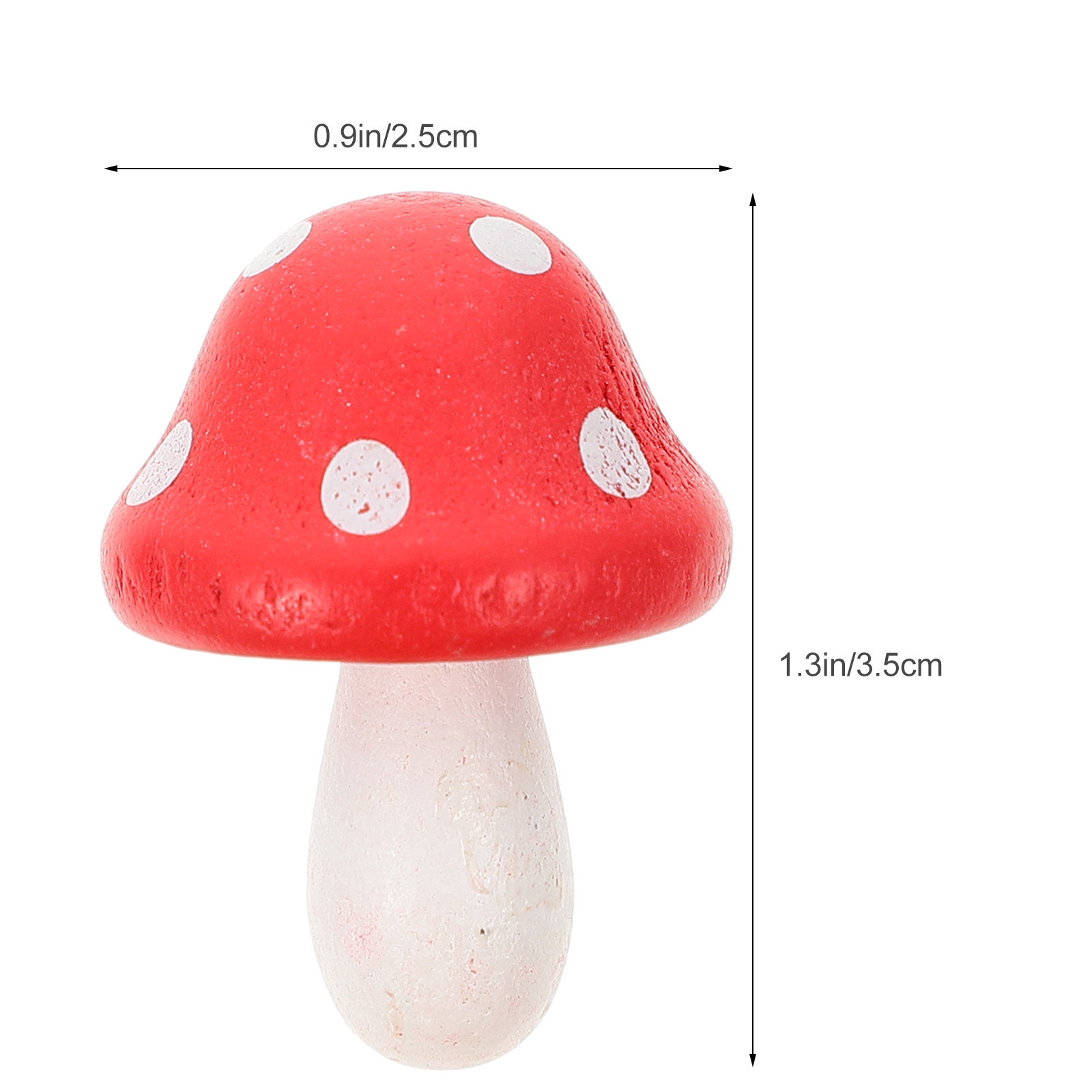 20Pcs Wooden Mushroom Decor Mi - Bonsai Garden Landscape Design บทวิจารณ์และราคา