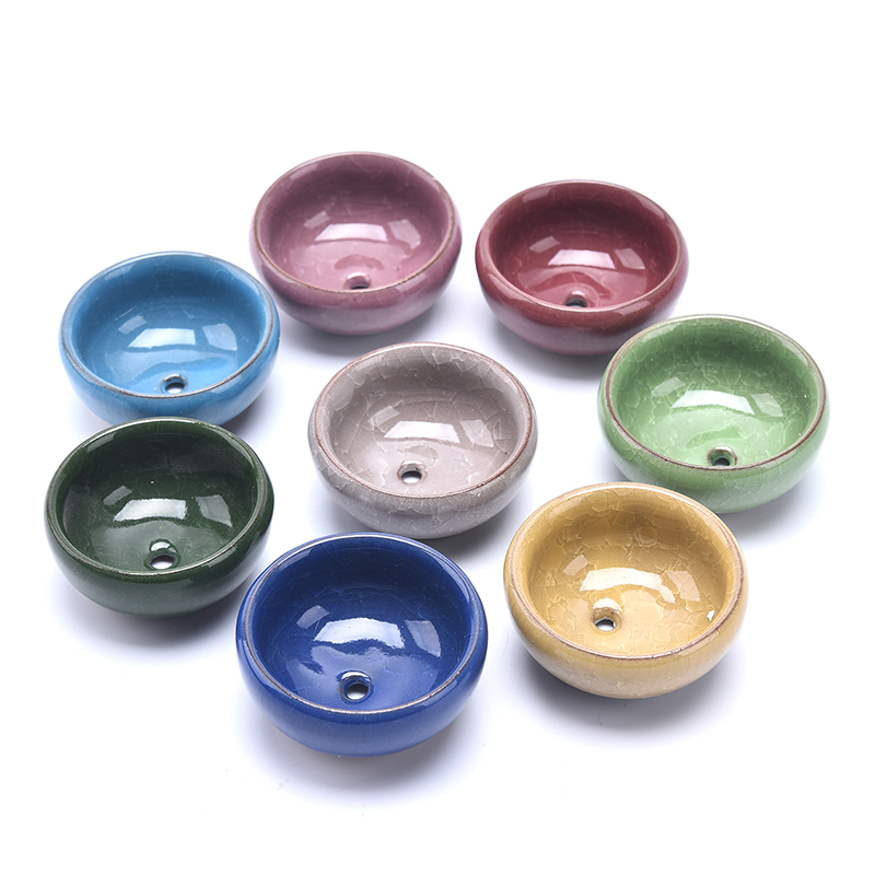 Cute Ice-Crack Glaze Flower Ce - Mini Bonsai Zen Garden บทวิจารณ์และราคา