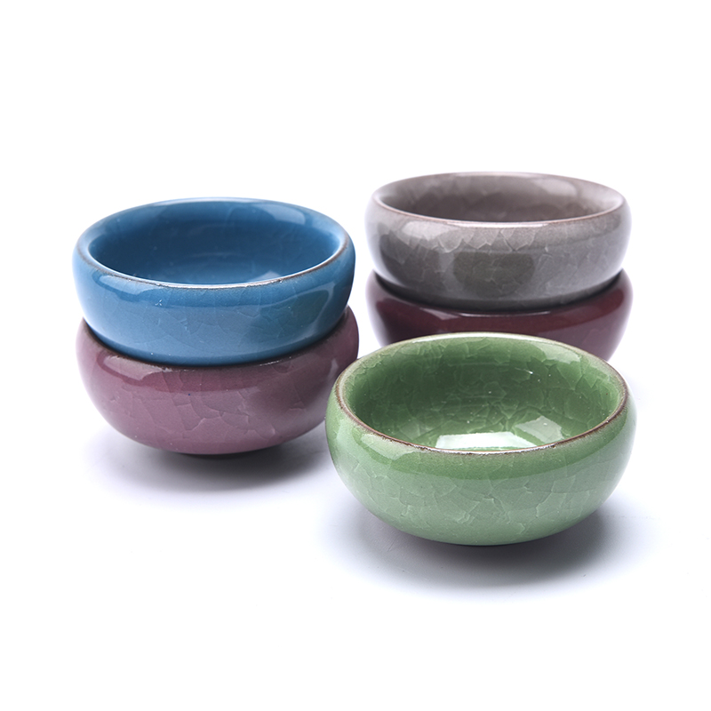 Cute Ice-Crack Glaze Flower Ce - Mini Bonsai Zen Garden บทวิจารณ์และราคา