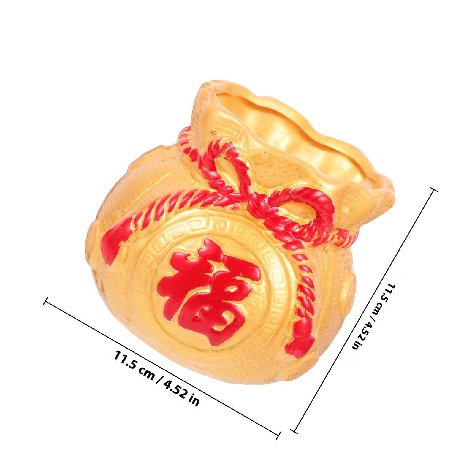 Ceramic Planter Money Bag Desi - Bonsai Garden Design บทวิจารณ์และราคา