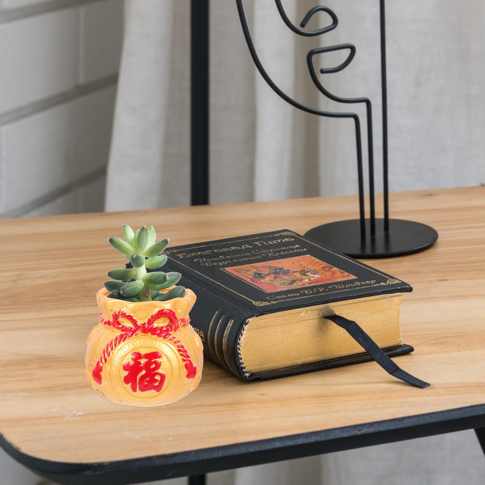 Ceramic Planter Money Bag Desi - Bonsai Garden Design บทวิจารณ์และราคา