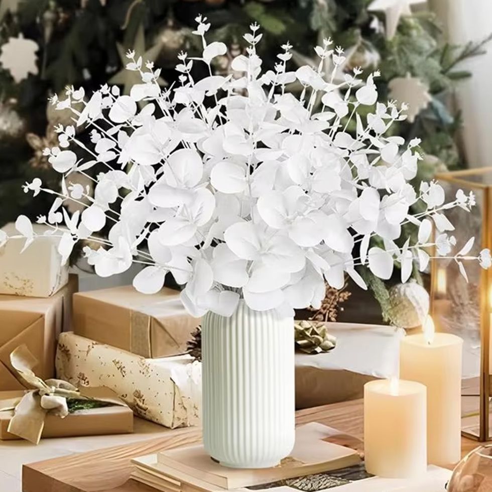 1/3pcs Artificial Plants white - Bonsai Garden Gift บทวิจารณ์และราคา