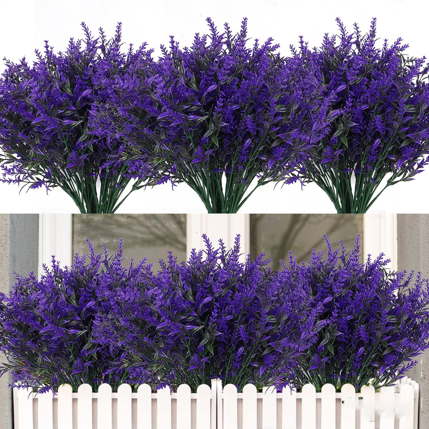 Artificial Flowers Plastic Lav - Bonsai Garden Gift บทวิจารณ์และราคา