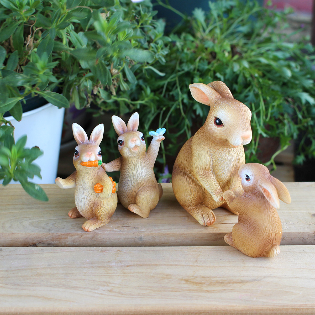 Game Rabbit Set Outdoor, Court - Bonsai Garden Gift บทวิจารณ์และราคา
