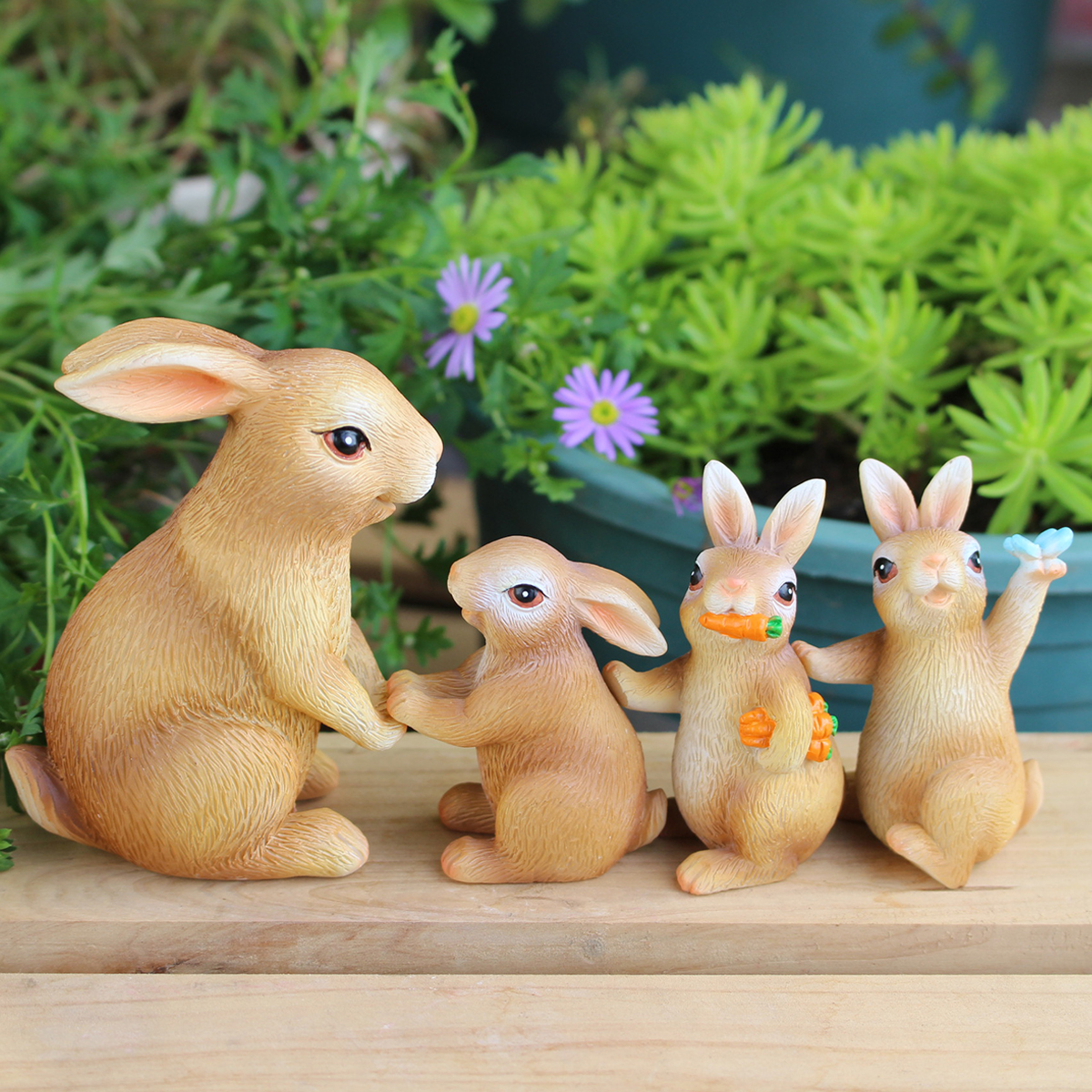 Game Rabbit Set Outdoor, Court - Bonsai Garden Gift บทวิจารณ์และราคา