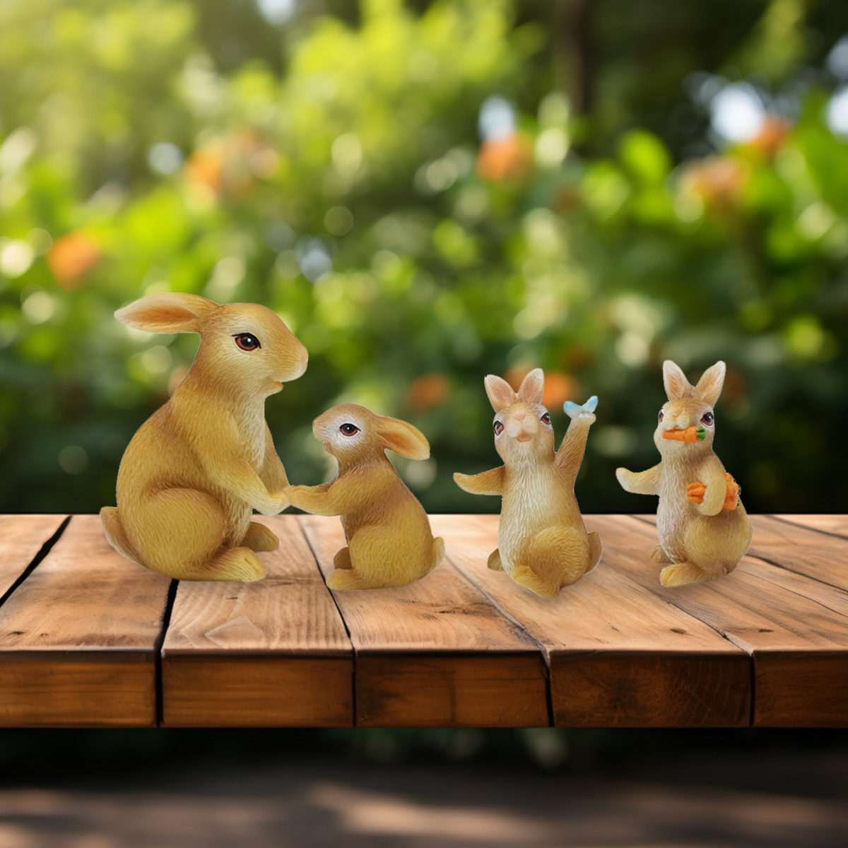 Game Rabbit Set Outdoor, Court - Bonsai Garden Gift บทวิจารณ์และราคา