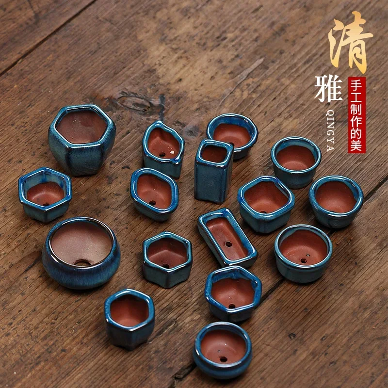 Succulent thumb flowerpot, pur - Mini Bonsai Zen Garden บทวิจารณ์และราคา