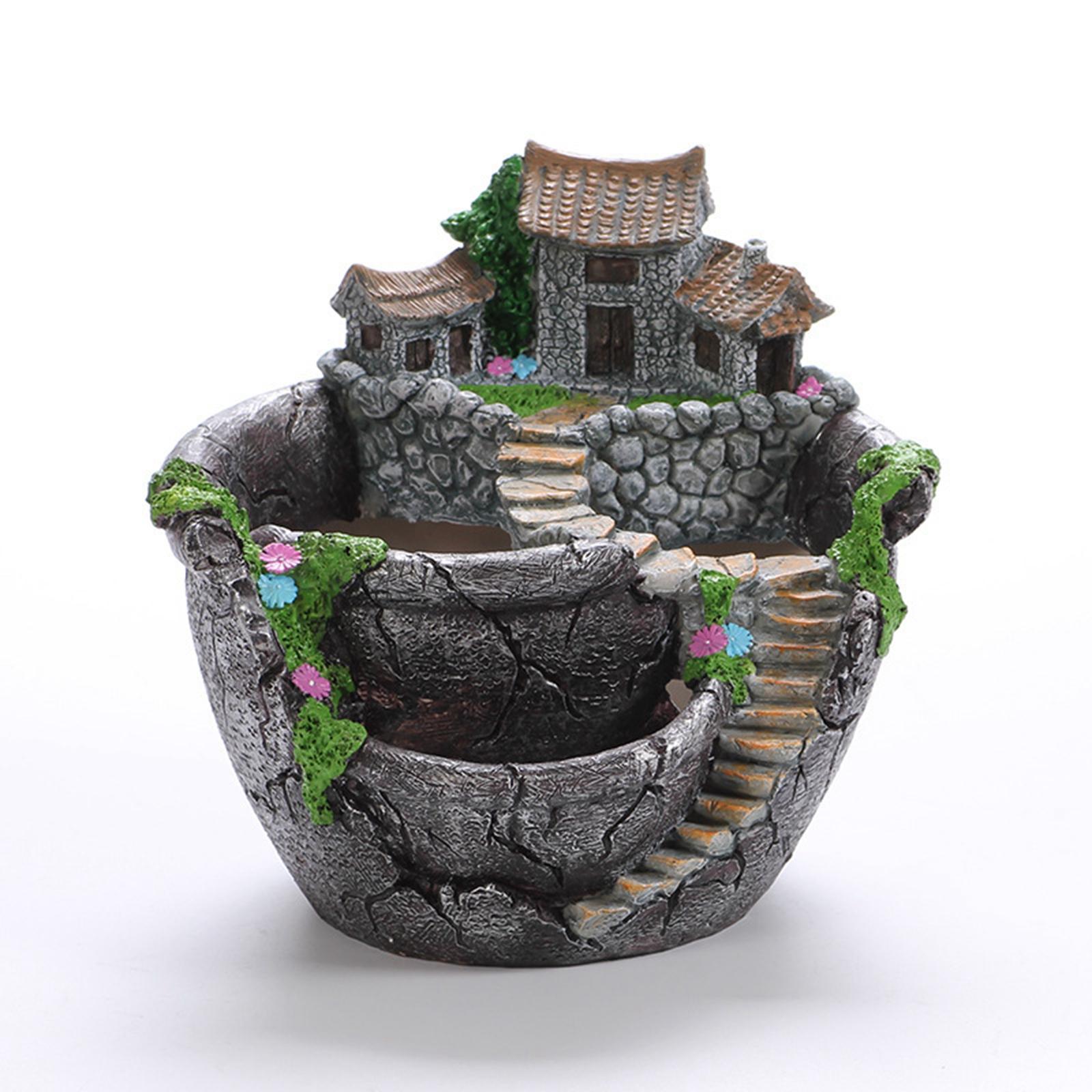 s er, Flower Pot Fairy Garden  - Bonsai Garden Landscape Design บทวิจารณ์และราคา