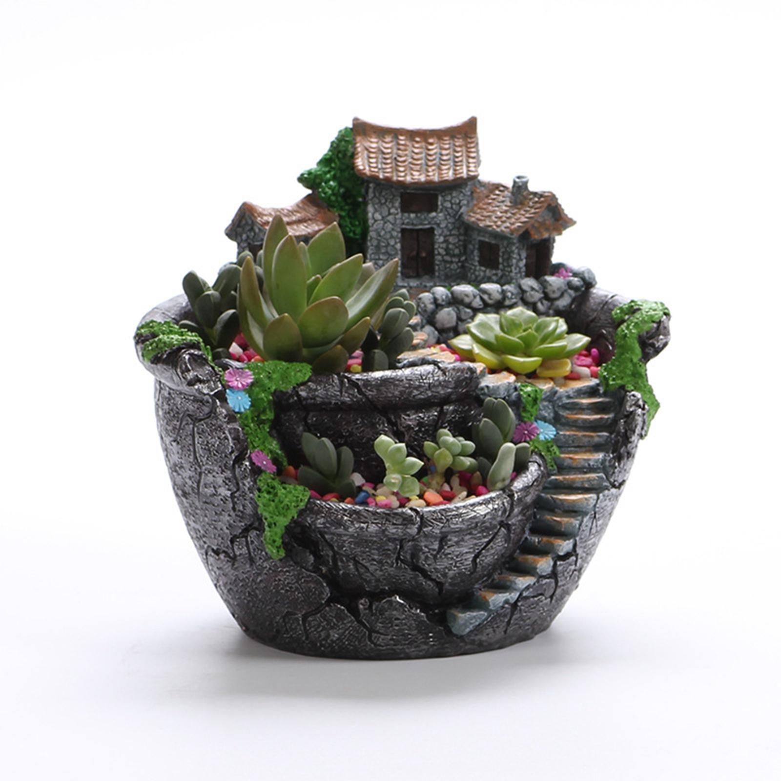 s er, Flower Pot Fairy Garden  - Bonsai Garden Landscape Design บทวิจารณ์และราคา
