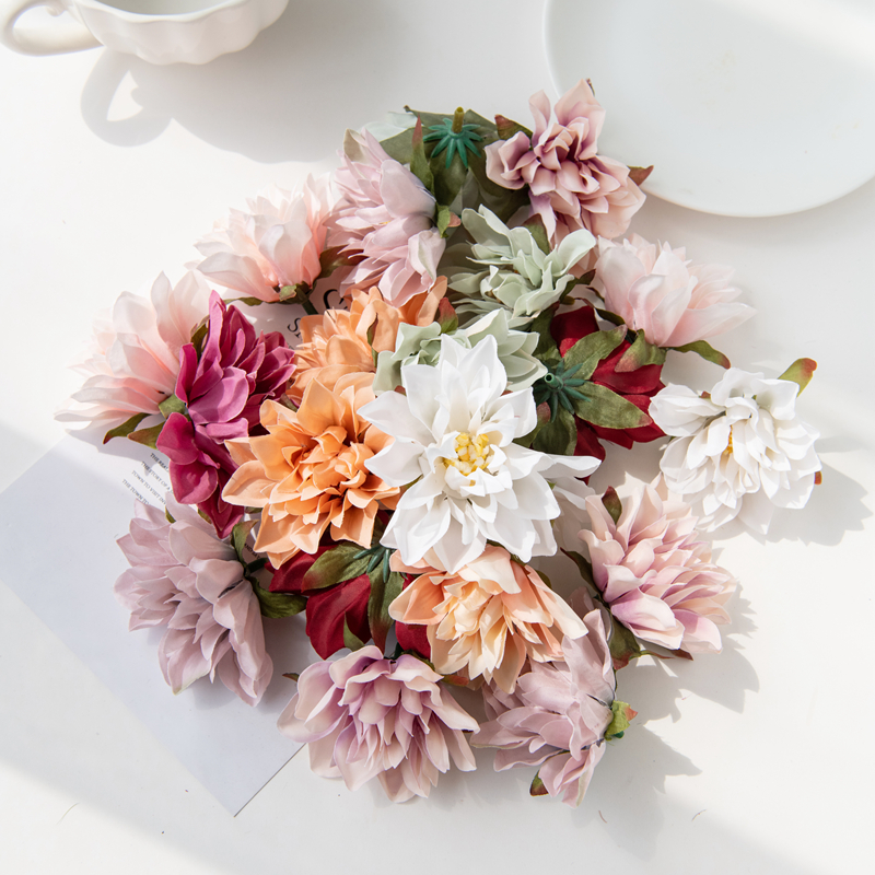 Artificial Flower Silk Chrysan - Bonsai Garden Gift บทวิจารณ์และราคา