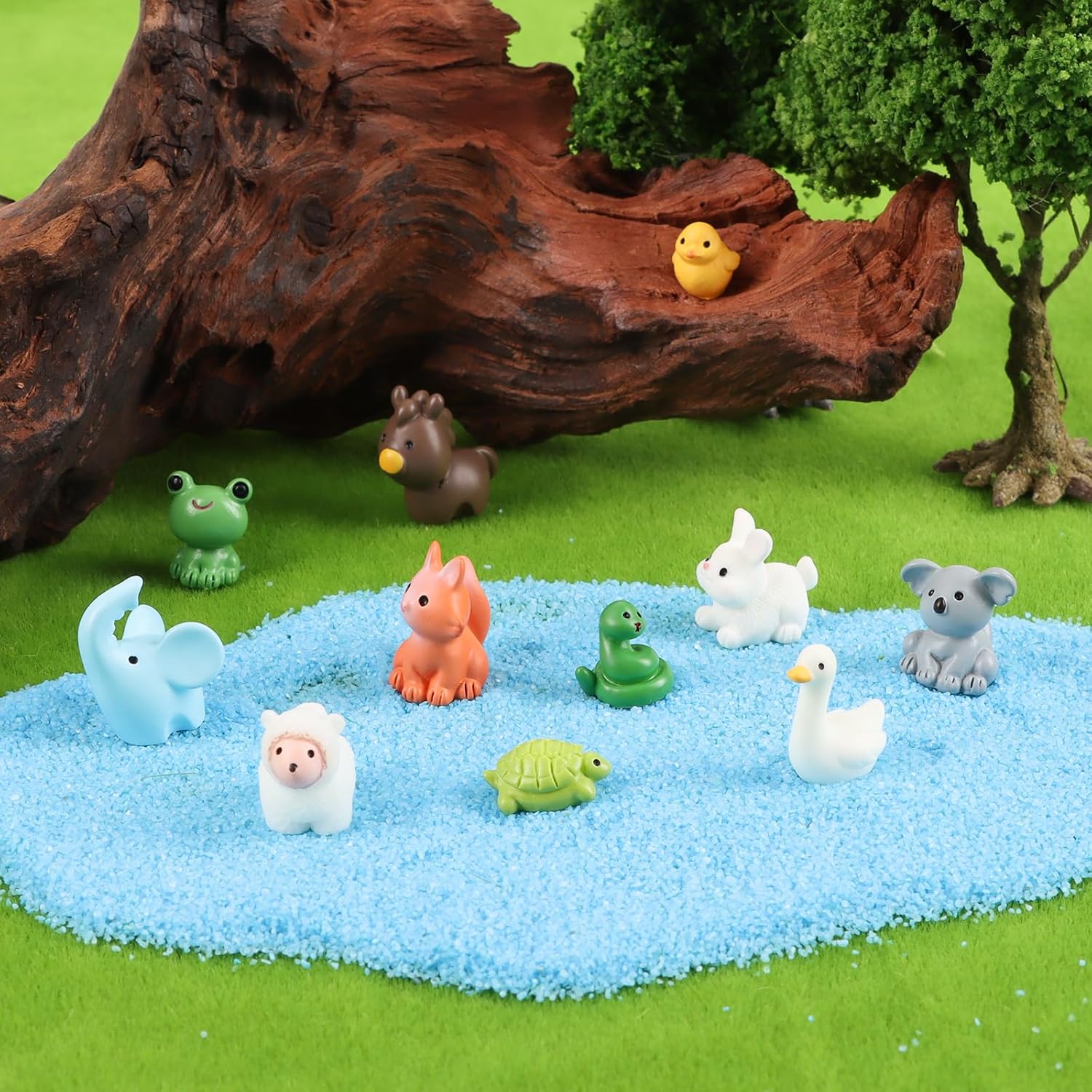 30PCS Mini Resin Animal Figure - Bonsai Garden Images บทวิจารณ์และราคา