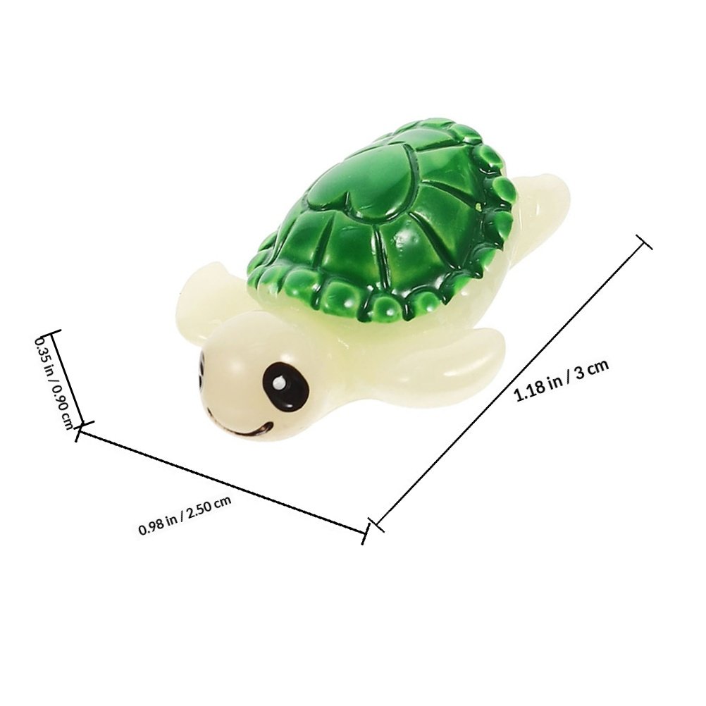 10Pcs Resin Mini Turtle Statue - Bonsai Garden Landscape Design บทวิจารณ์และราคา