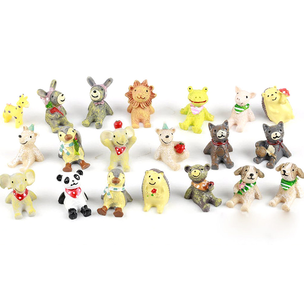 20Pcs Assorted Resin Miniature - Bonsai Garden Landscape Design บทวิจารณ์และราคา