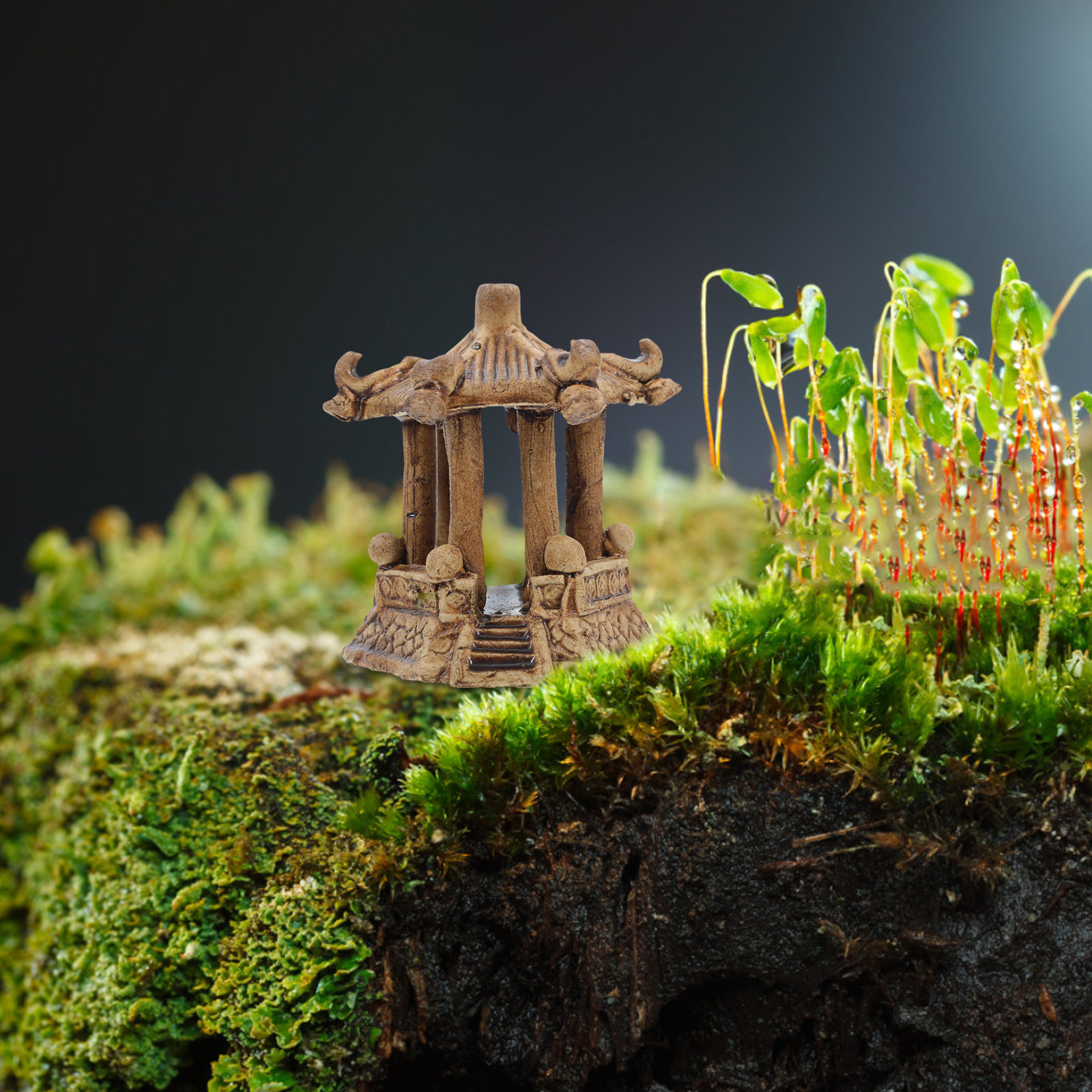 Handcrafted Ceramic Mini Pagod - Mini Bonsai Zen Garden บทวิจารณ์และราคา