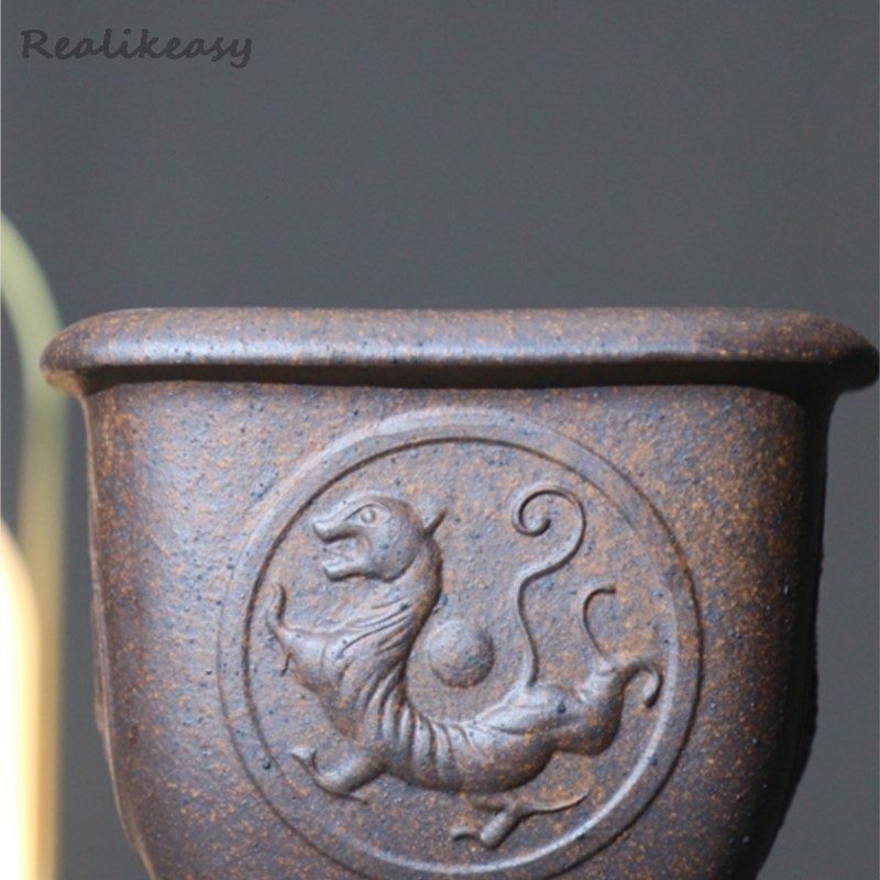 Purple Sand Flower Pot Hexagon - Mini Bonsai Zen Garden บทวิจารณ์และราคา