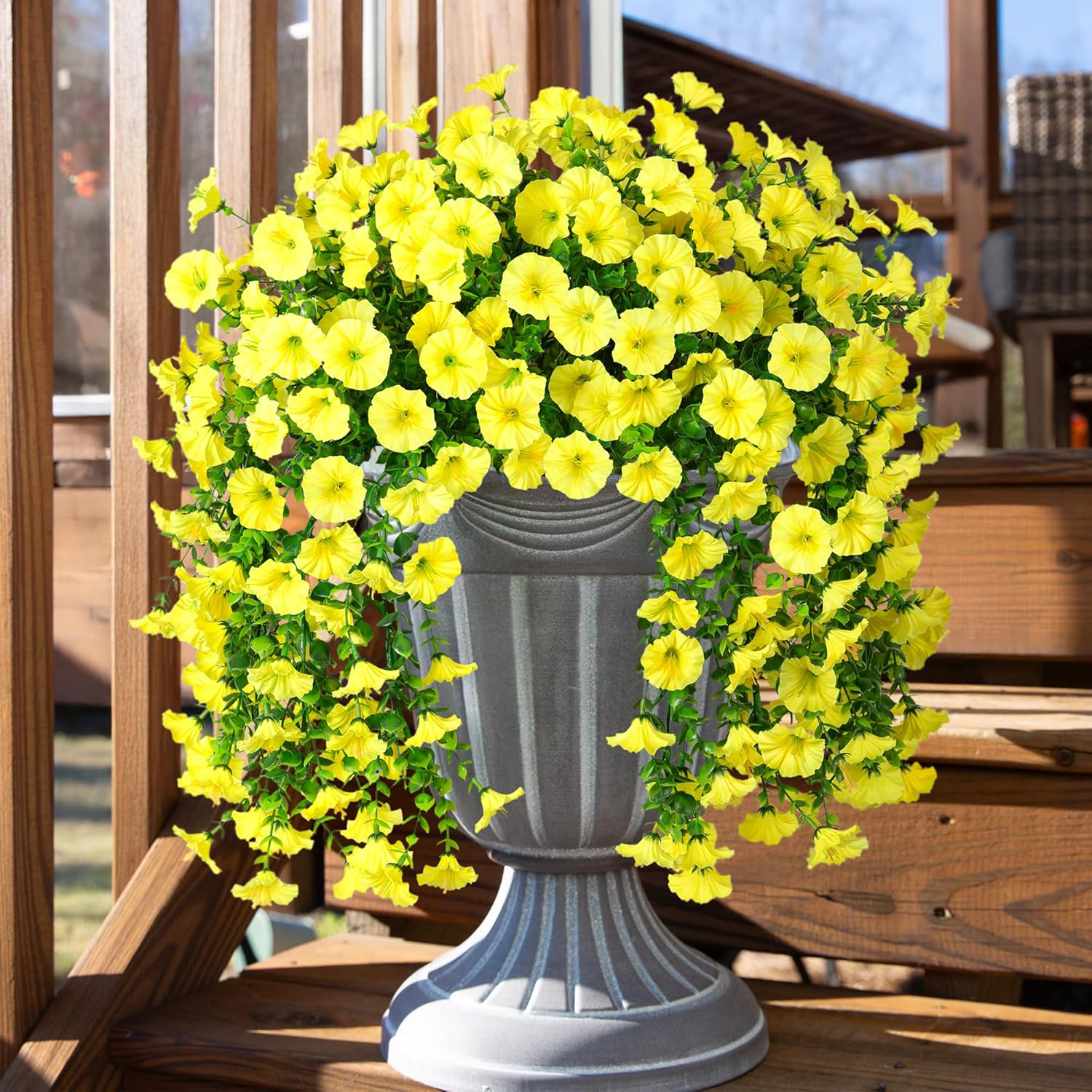 Artificial Flowers Vine Mornin - Bonsai Garden Gift บทวิจารณ์และราคา