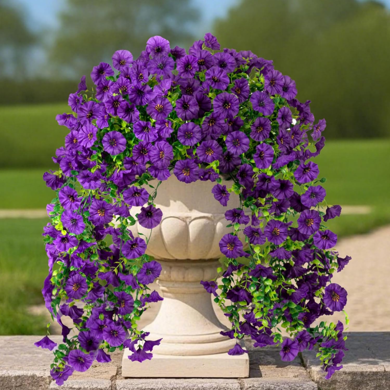 Artificial Vine Morning Glory  - Bonsai Garden Gift บทวิจารณ์และราคา