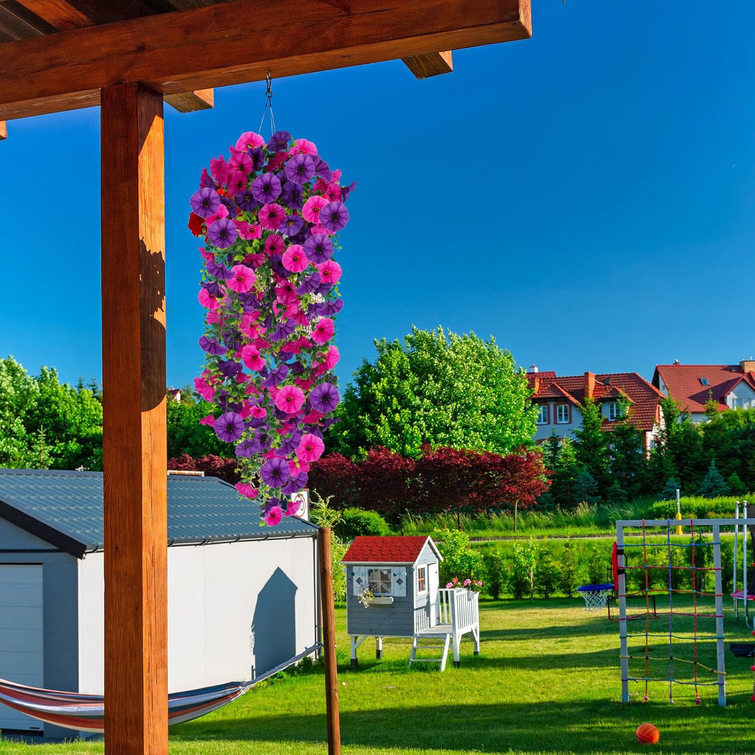Artificial Vine Morning Glory  - Bonsai Garden Gift บทวิจารณ์และราคา